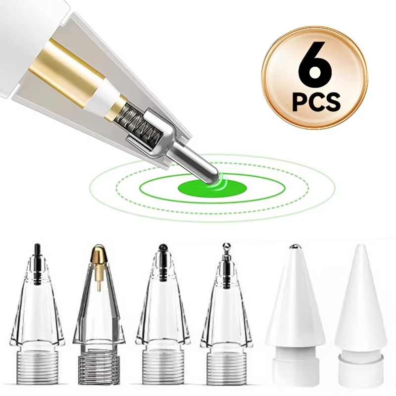 Stylus Replacement Tip - Puntas de repuesto para lápiz Apple