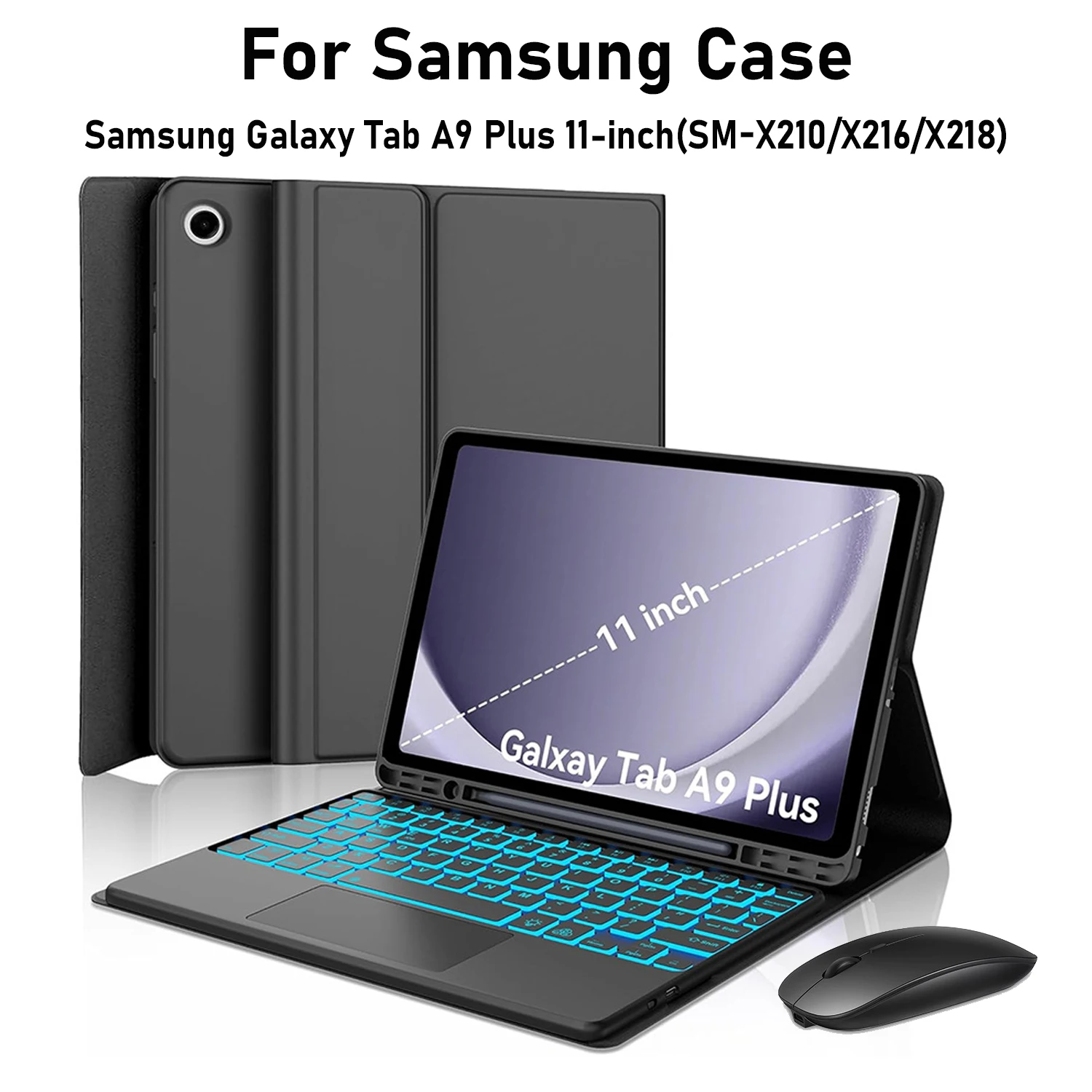 Samsung Tablet Keyboard Accessories - Funda con Teclado para Samsung Galaxy