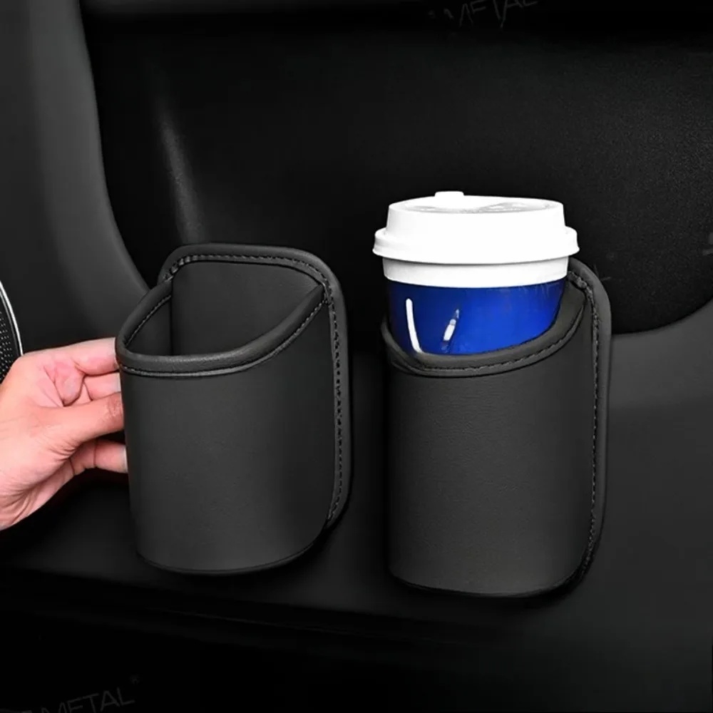 Portavasos de Cuero para Puert - Tablet Accessories For Car reseña y precio