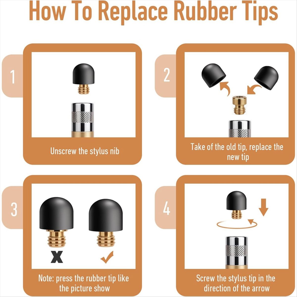 A99X Juego de 45 Puntas de Rep - Stylus Replacement Tip reseña y precio