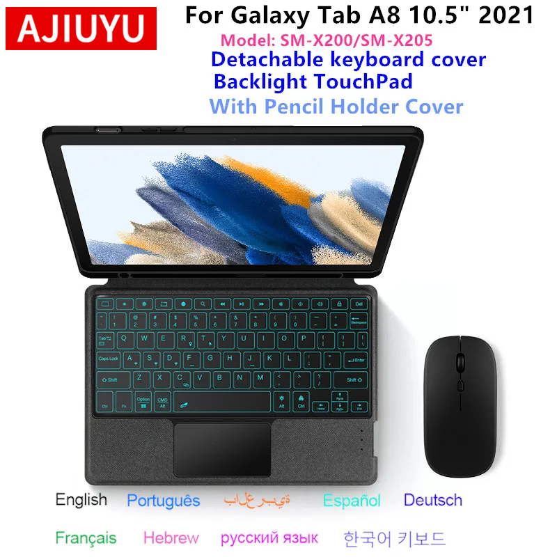 Teclado mágico para Samsung Ga - Samsung Tablet Keyboard Accessories reseña y precio